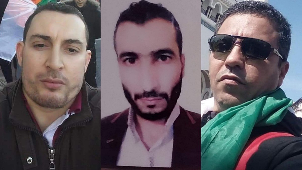 جنايات وهران: أحكام بين “البراءة” و”18 شهر سجن” في حق معتقلي الرأي حري بن عيسى، عرقام لخضر ولعيدي أحمد